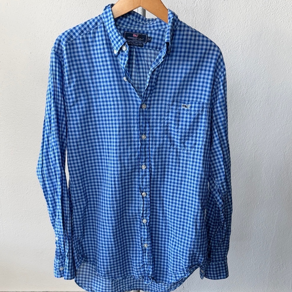Vineyard Vines Slim Fit Tucker Shirt Mens Medium